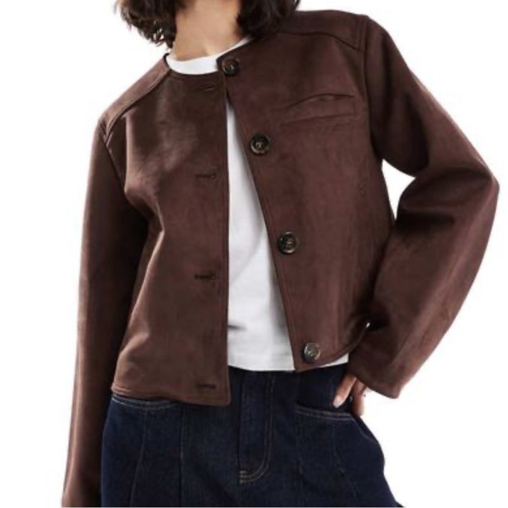 ASOS Brown faux suede Women's Jacket